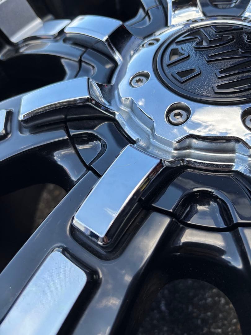 ◇送料込み◇ 16inch×7.0J クリムゾンMGビースト 中古ホイール4本