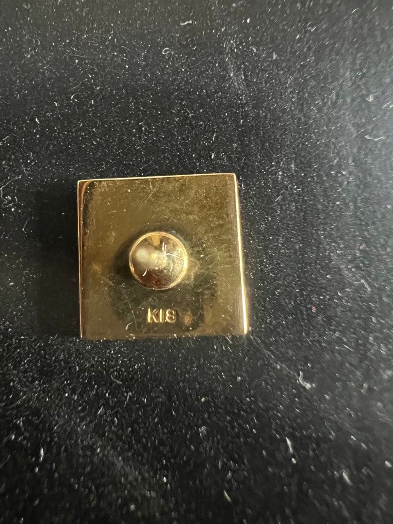 k18タイタック 重さ1.07g 中古品