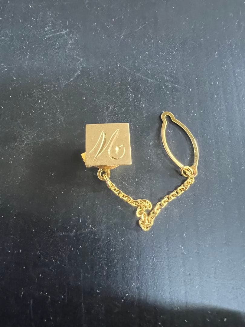 k18タイタック 重さ1.07g 中古品