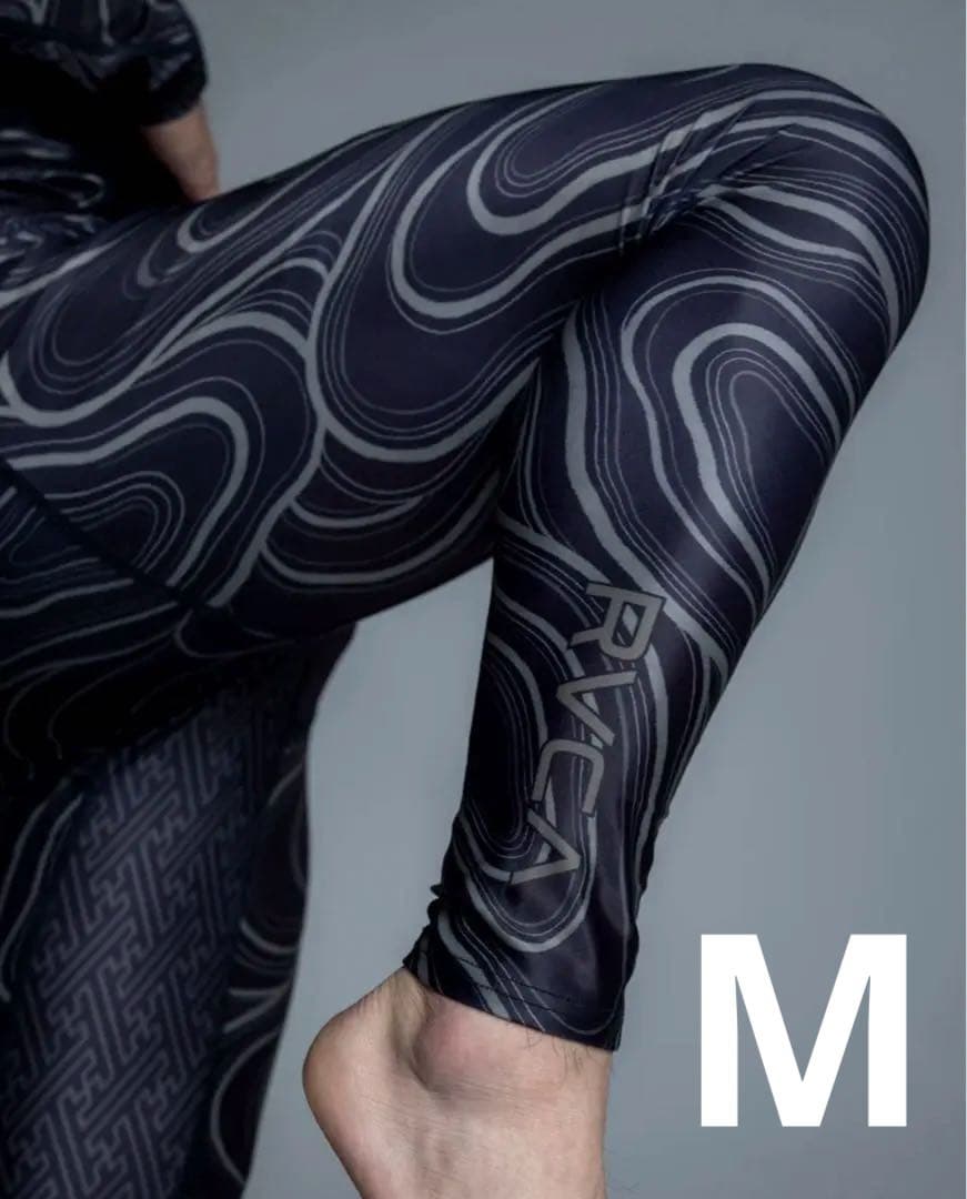 【美品】RVCA×KRAZY BEE×GAKKIN ルーカ インナーレギンス M