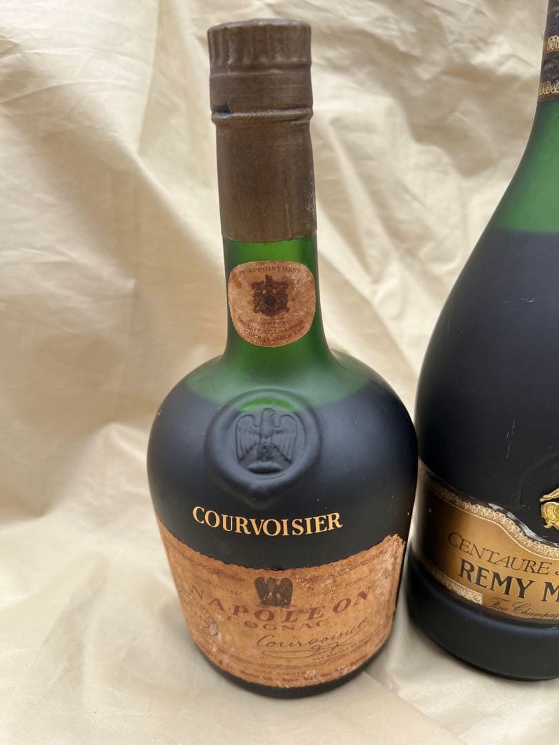 訳あり③レミーマルタン・クルボアジェ、ブランデー2本セット古酒★未開栓★