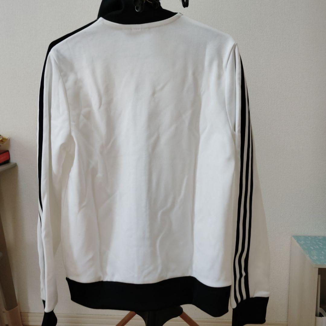 adidasトラックジャケット白/黒サイズＭ 新品未使用品