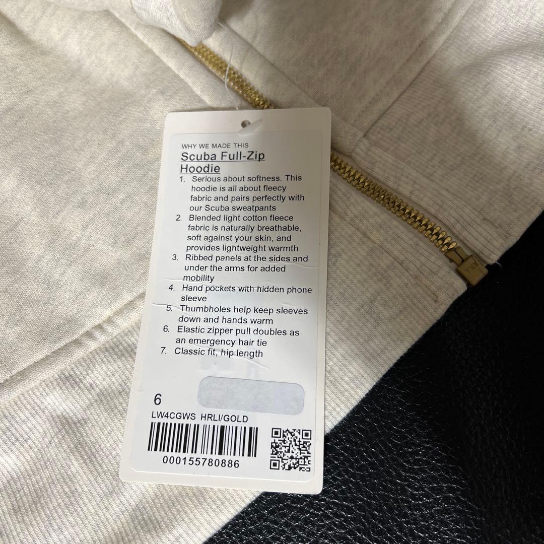 ルルレモン　scuba ゴールド　サイズ6 新品