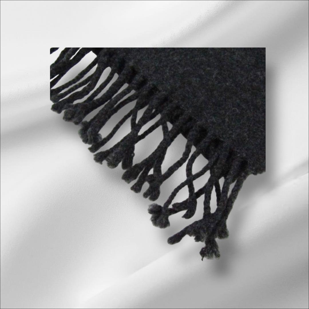 極美品✨ヴィヴィアンウエストウッド マフラー ダークグレー 高級ウールイタリア製