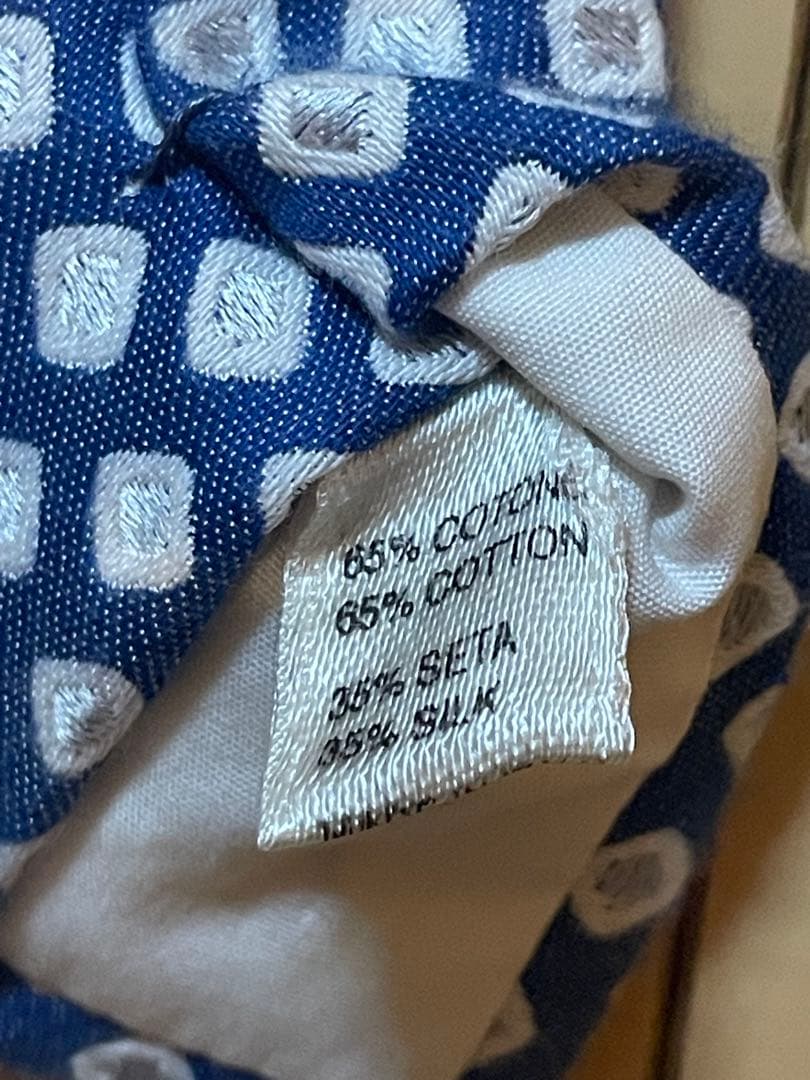 MarinellaマリネッラNapoliナポリイタリア製高級手作りネクタイ綿