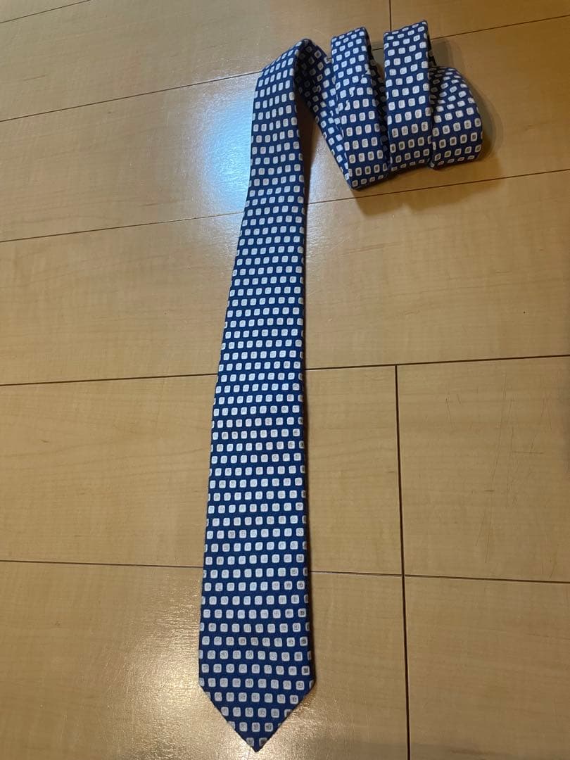 MarinellaマリネッラNapoliナポリイタリア製高級手作りネクタイ綿