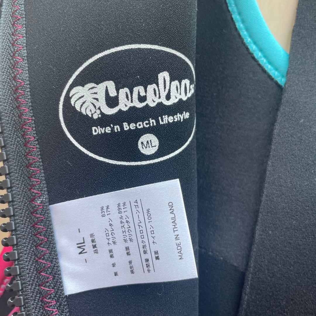 新品Cocolla ノースリーブ ロングジョン ウェットスーツ