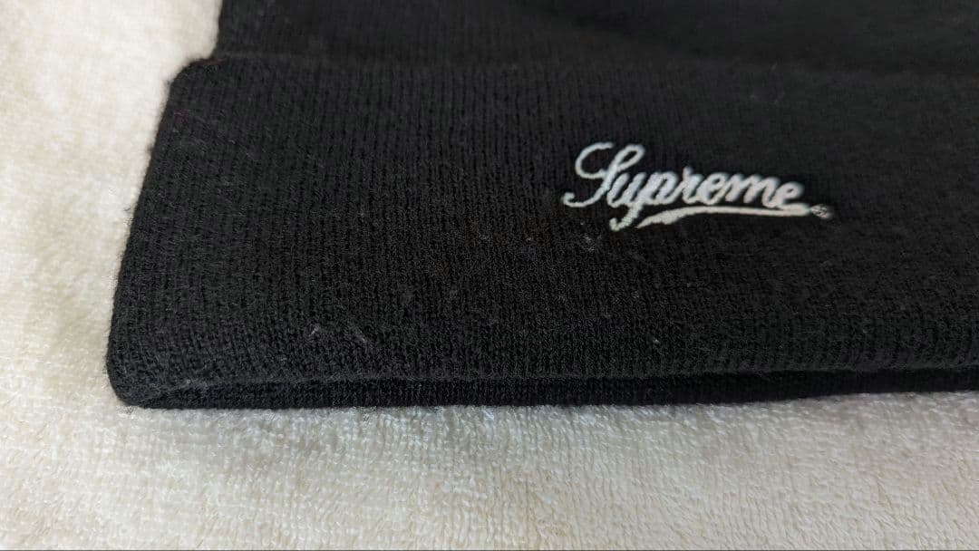 に*ゃ様 SUPREME×HYSTERIC GLAMOUR ビーニー 黒