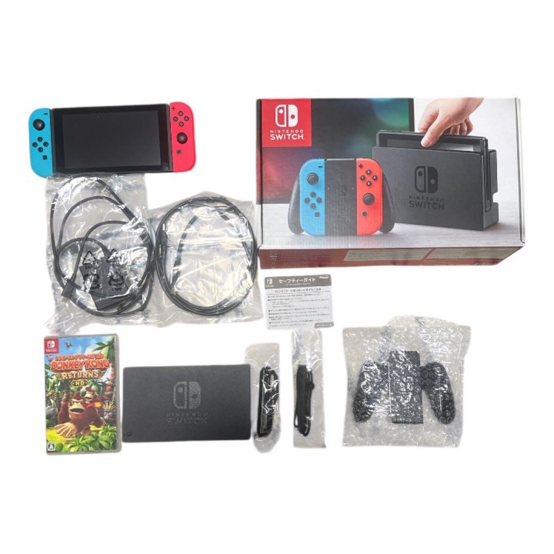 Nintendo Switch 本体 ＋ドンキーコングリターンズHDセット