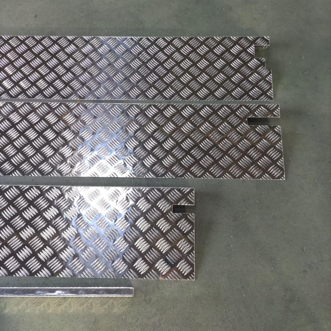 （特値）ハイゼットジャンボロングアオリ補強4点セット（光沢有り）