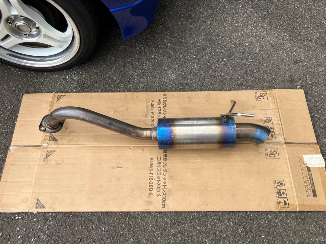 j's racing GK5/GP5用マフラー