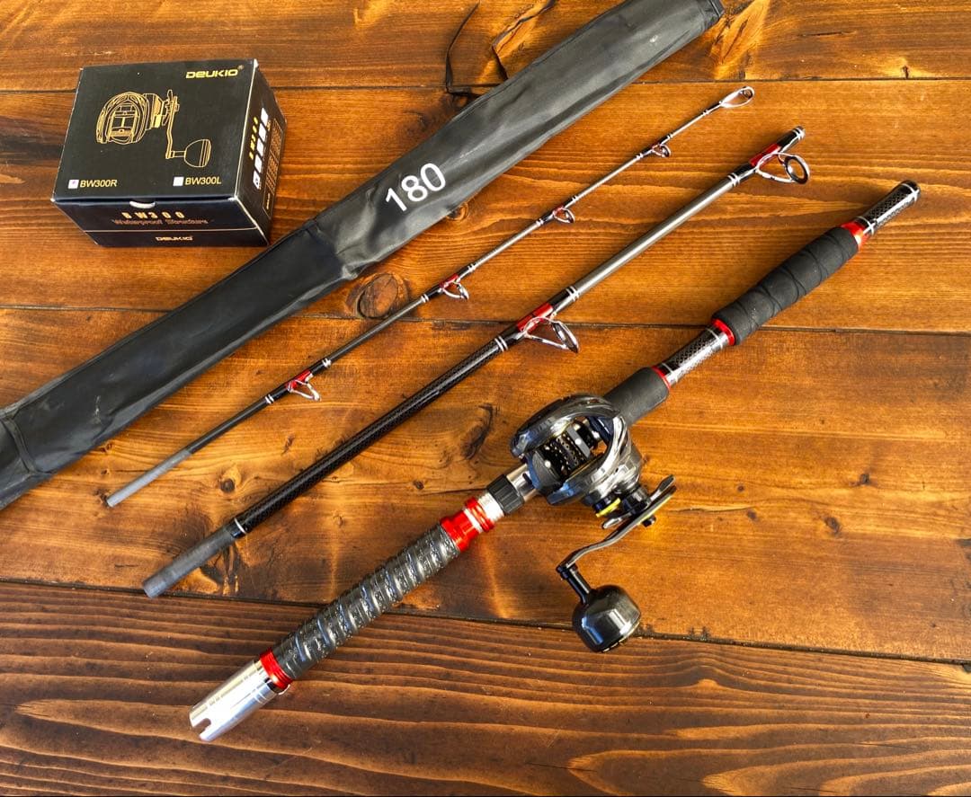 ジギングセット　ジギングロッド　大物対応　3ピースパックロッド　スロージギング