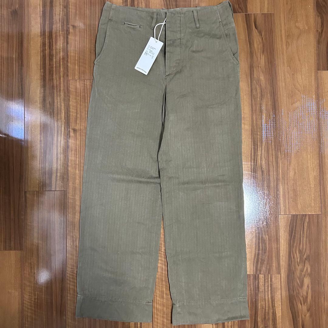 【美品】25SS MAATEE&SONS ドゥルン チノパンツsize3