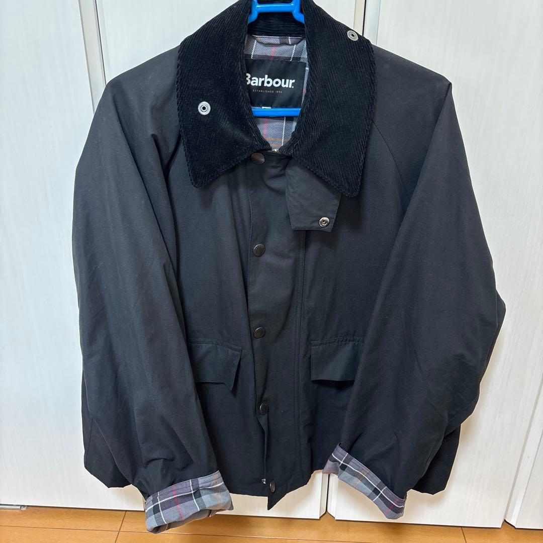 Barbour ブラック ジャケット 36
