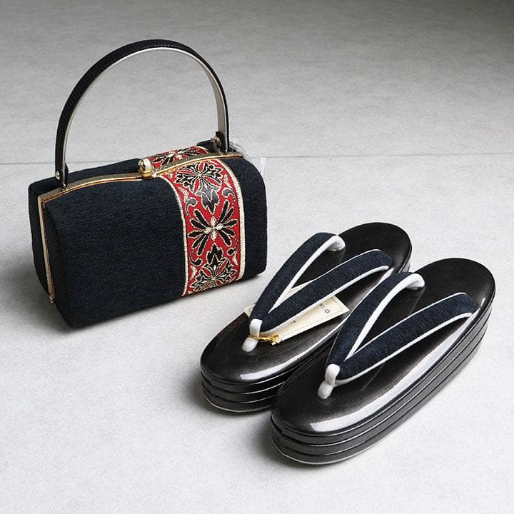 【新品】草履バッグ　一本独鈷柄　振袖＆お洒落きものに　24.5cm　03766