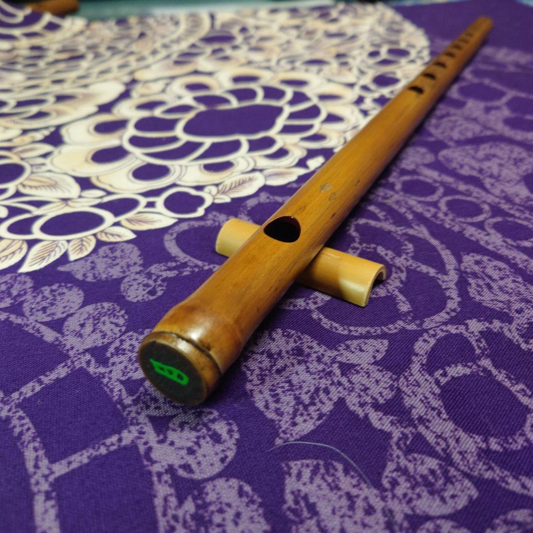 篠笛　四本調子　古典調　拭漆