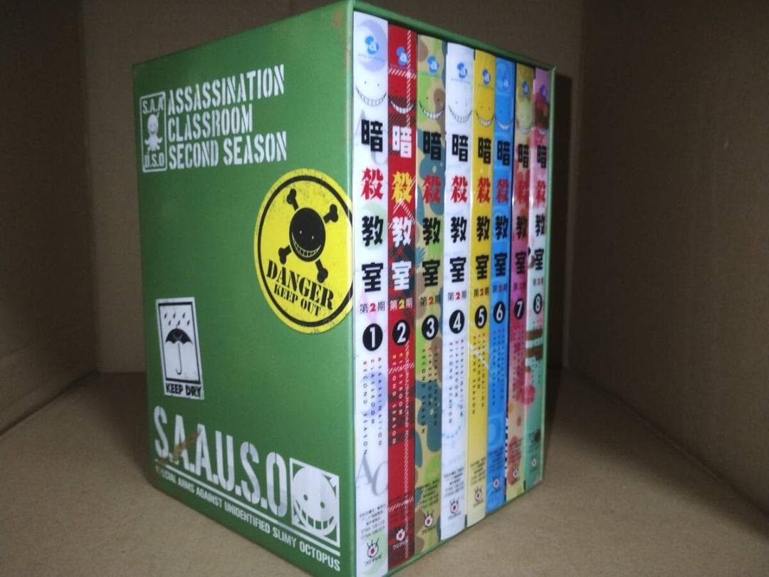 暗殺教室 2期 DVD 全巻+OVA 初回版セット