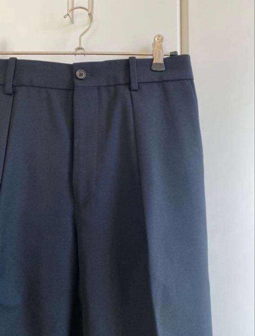 MARKAWAREW 21FW ウールサバイバルクロス ペグトップトラウザーズ