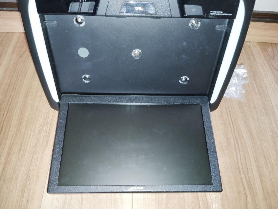 アルパインフリップダウンモニター 11.4インチ　PSA11S-R-B配線付き