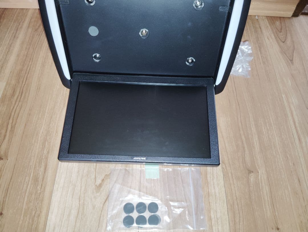 アルパインフリップダウンモニター 11.4インチ　PSA11S-R-B配線付き