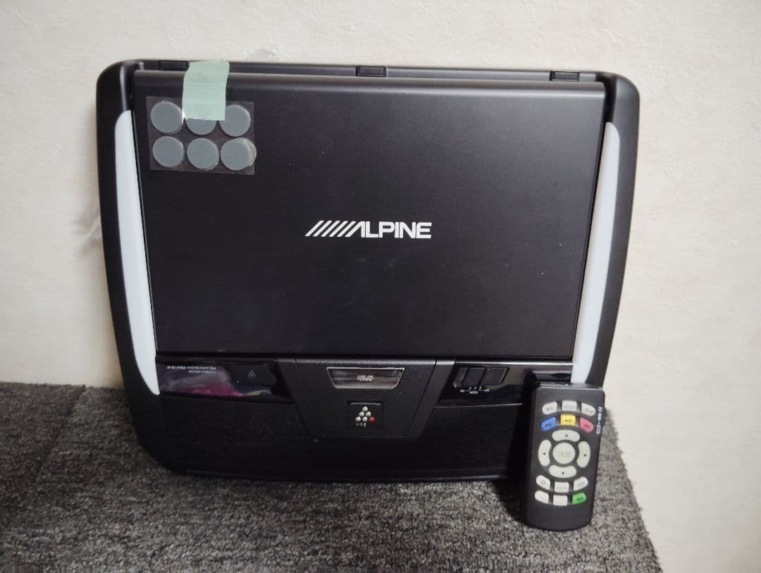 アルパインフリップダウンモニター 11.4インチ　PSA11S-R-B配線付き