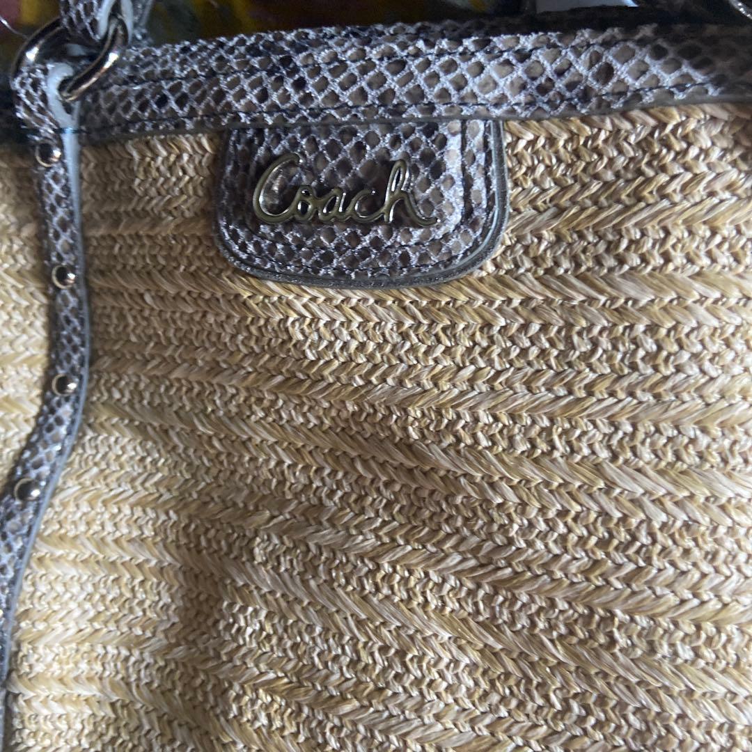 コーチのハワイ購入カゴバック