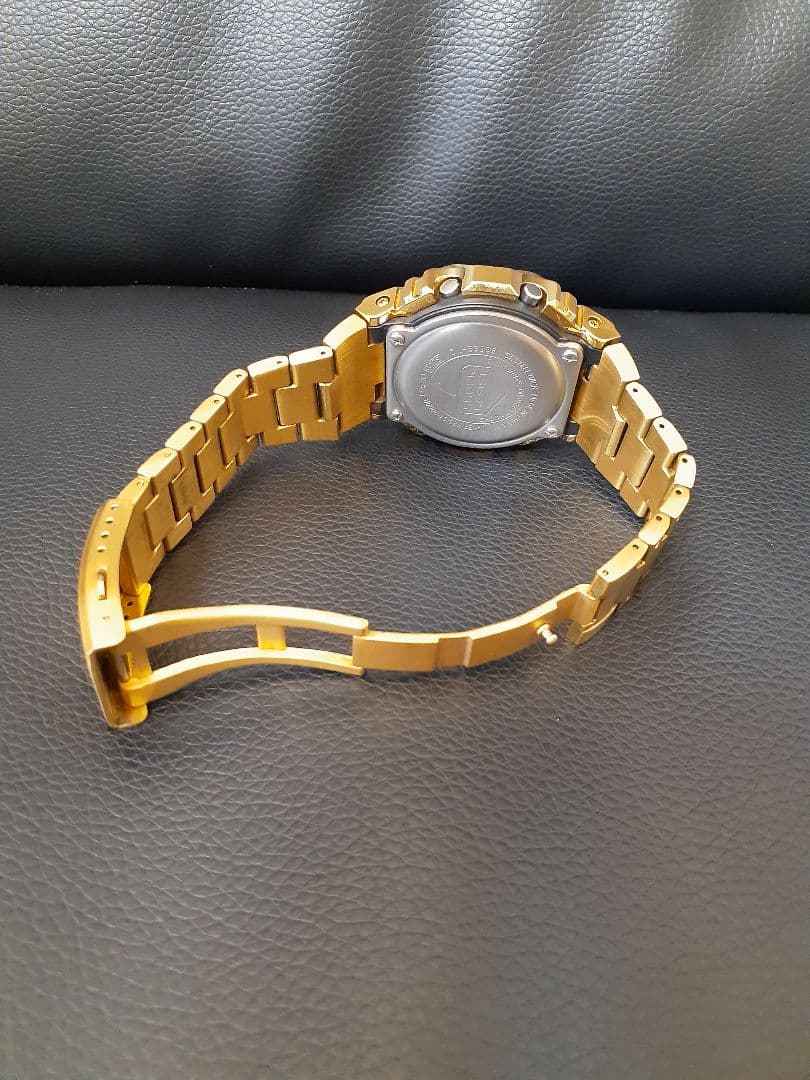 美品稼働☆G-SHOCK DW-5600E☆スピード フルメタルカスタムゴールド