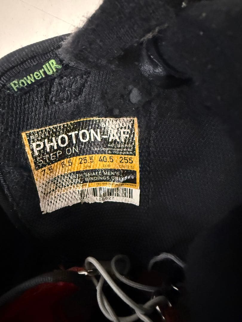Burton swath + photon ステップオン　2足　インナーひとつ