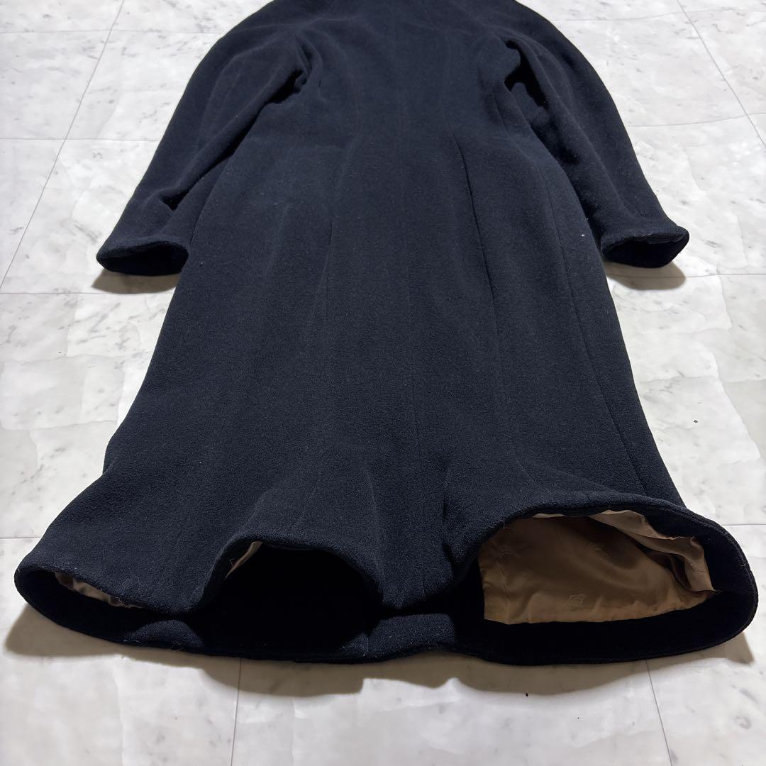 【美品】ヴィヴィアンウエストウッド　カシミヤ　裏地総柄　40 ブラック　オーブ