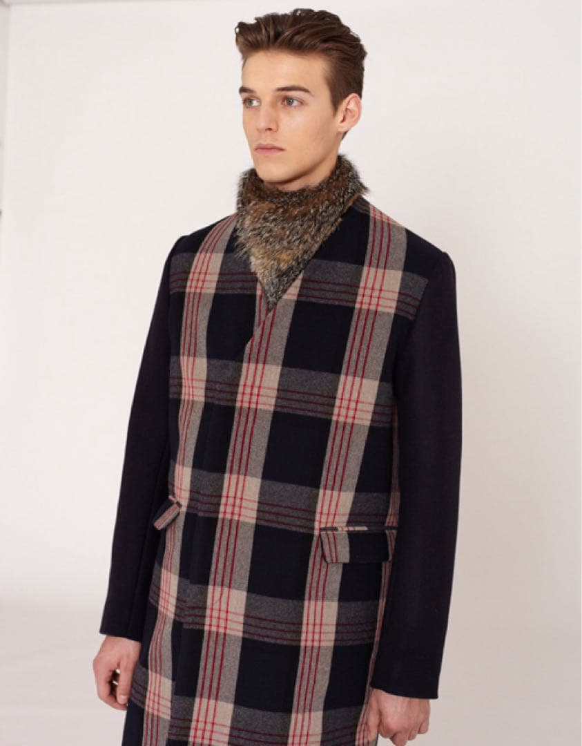 MARNI 2012aw チェスターコートノーカラーダブルマルニ