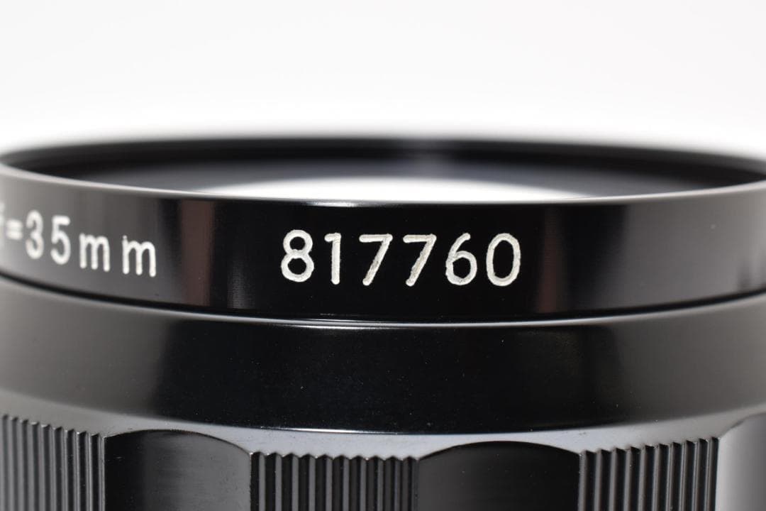 新品級 ニコン AI NIKKOR-O Auto 35mm f2 MF M658
