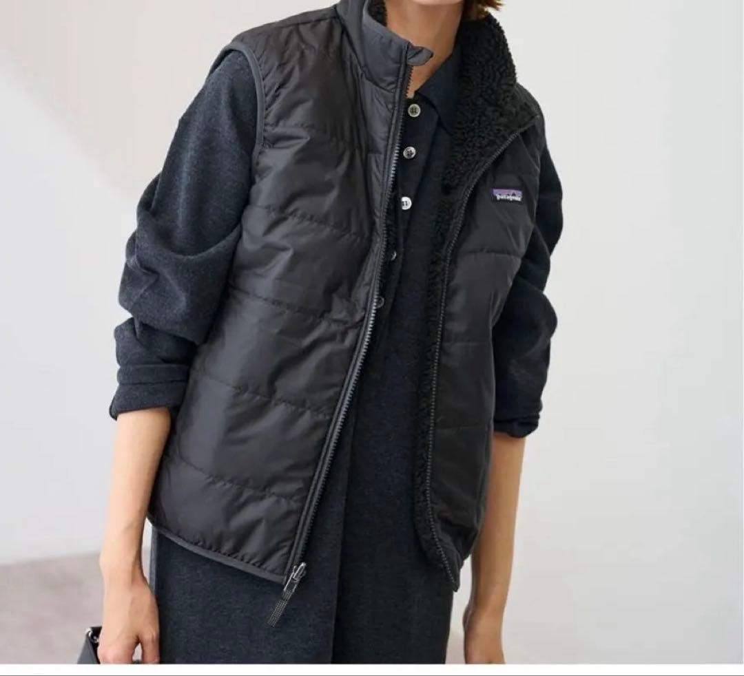 新品⭐︎ フレームワーク購入 パタゴニア k's reversible ベスト