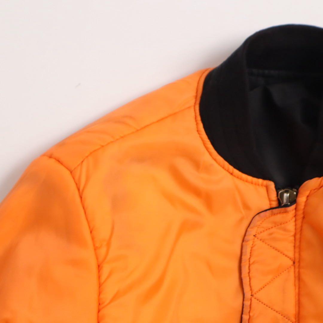 Vintage 90s 00s MA-1 短丈 フライトジャケット ブラック