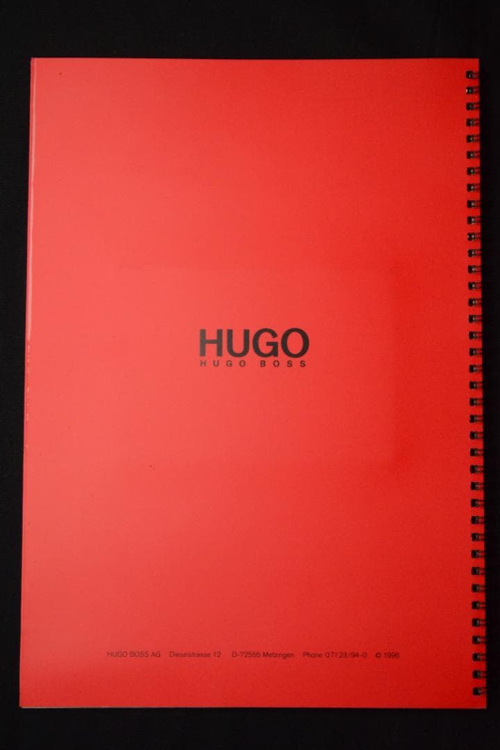 【HUGO BOSS 1997】 JUERGEN TELLER 1997年　新品