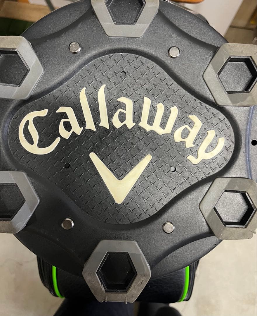 Callaway キャディバッグ 黒/緑