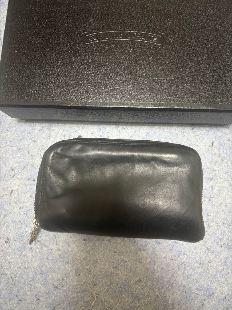 クロムハーツ 財布 REC F ZIP MINI ミニラウンドジップレザー