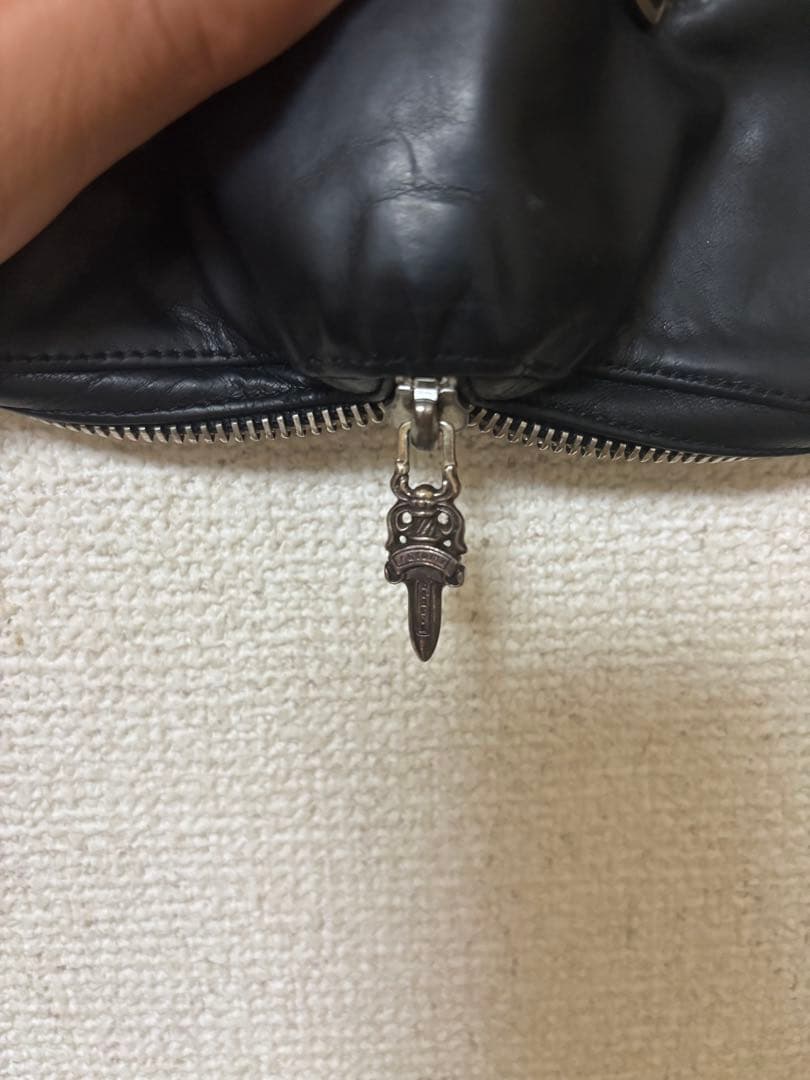 クロムハーツ 財布 REC F ZIP MINI ミニラウンドジップレザー