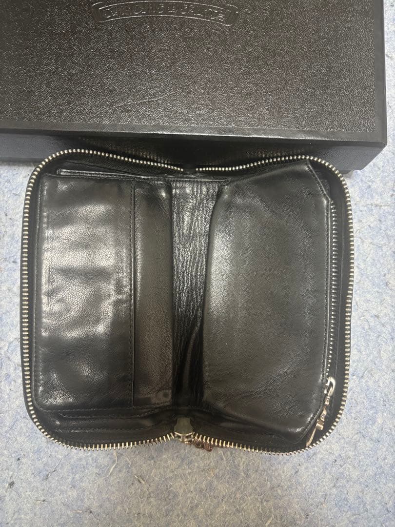 クロムハーツ 財布 REC F ZIP MINI ミニラウンドジップレザー