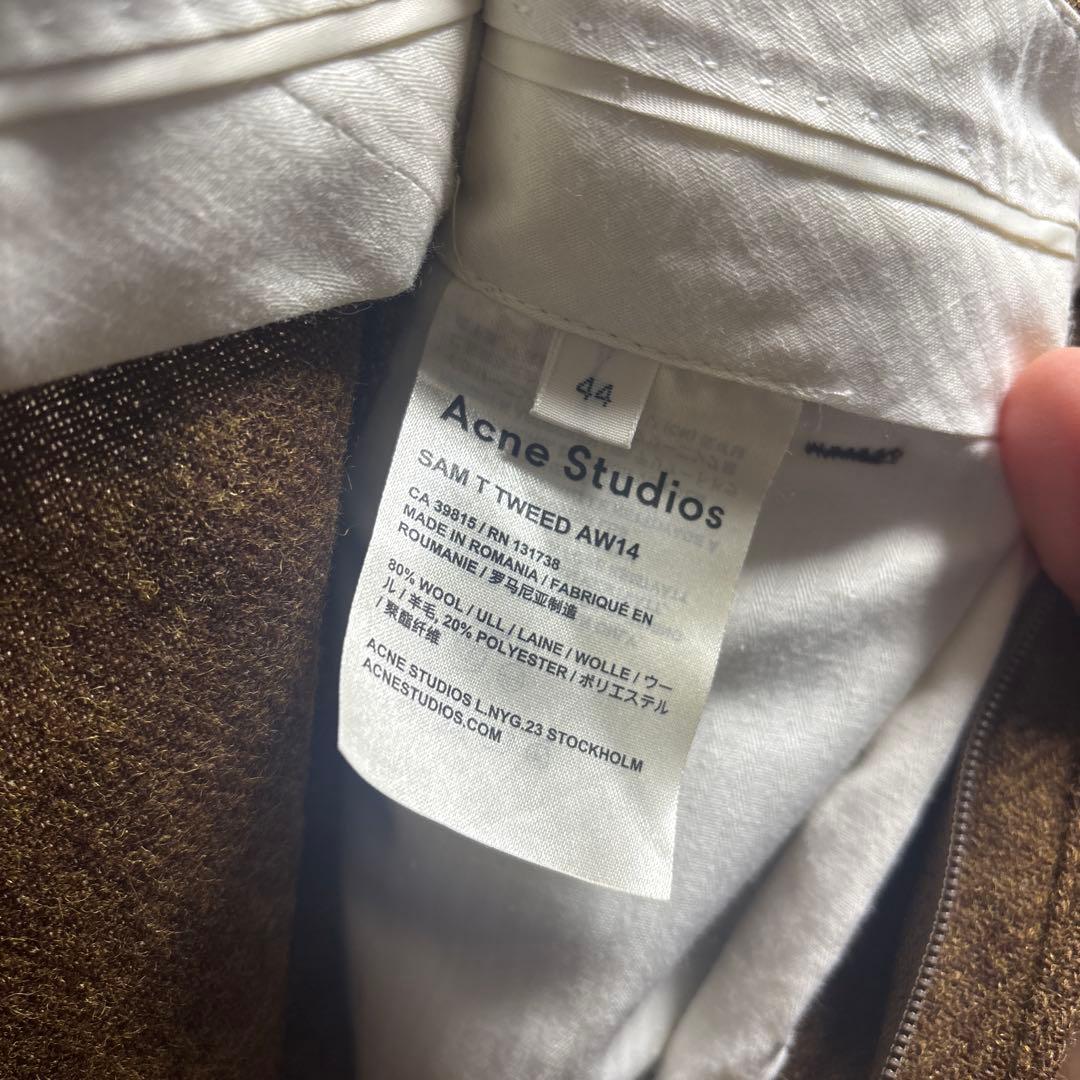 Acne Studios ジャケット 44 ツイード　セットアップ