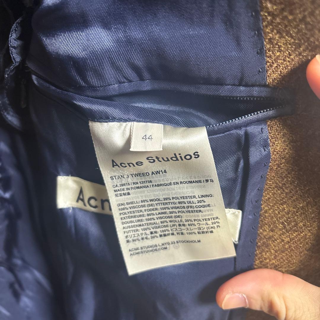 Acne Studios ジャケット 44 ツイード　セットアップ