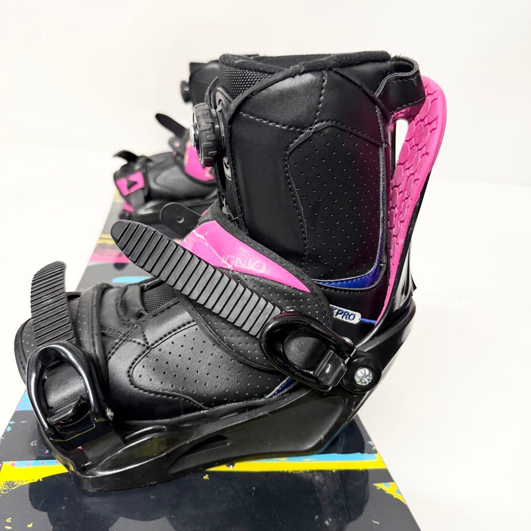 レディース スノーボードセット　スノーボード BOA 格安　初心者　ビンディング