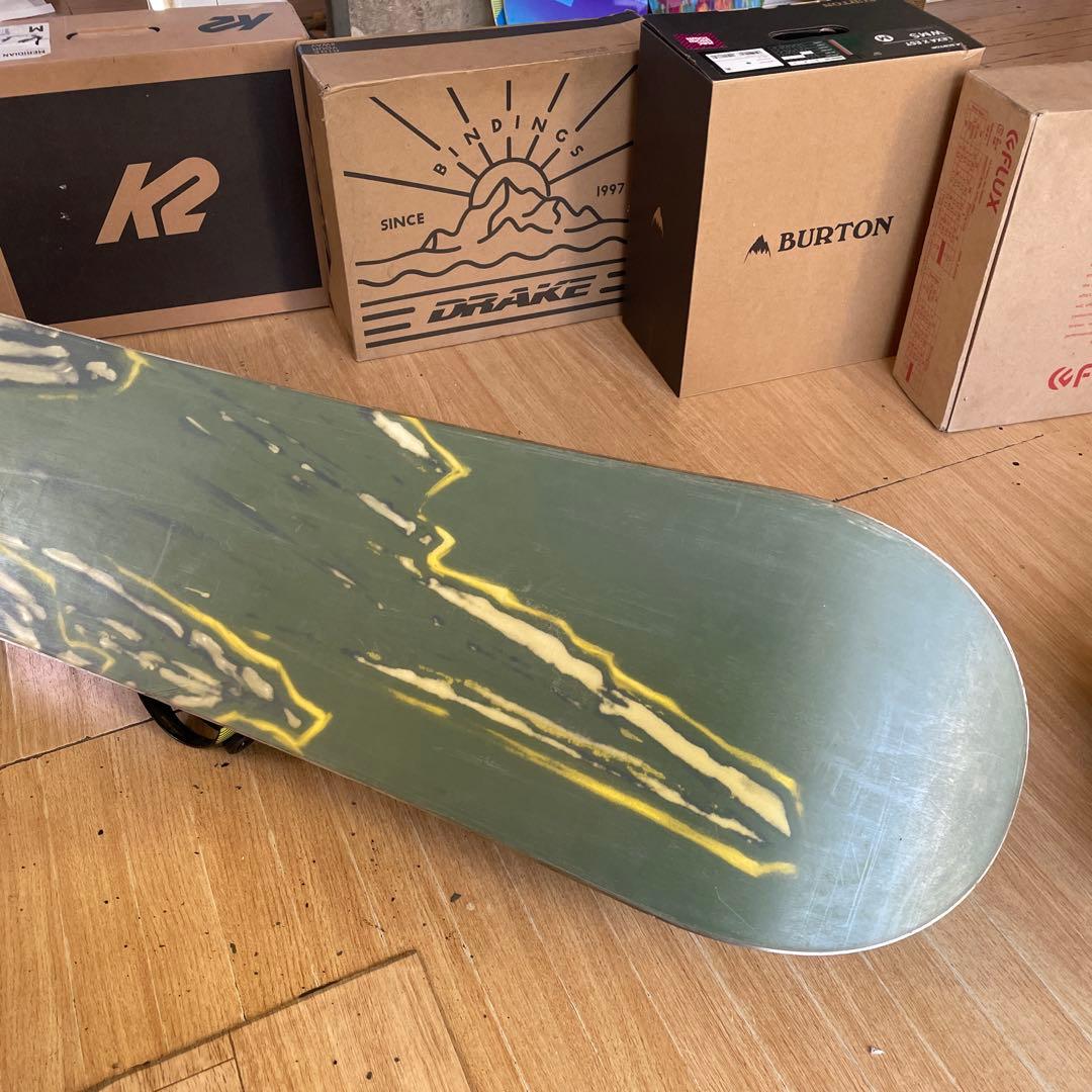 BURTON×K2　バイン付きスノーボードセット　テリエモデル　バートン