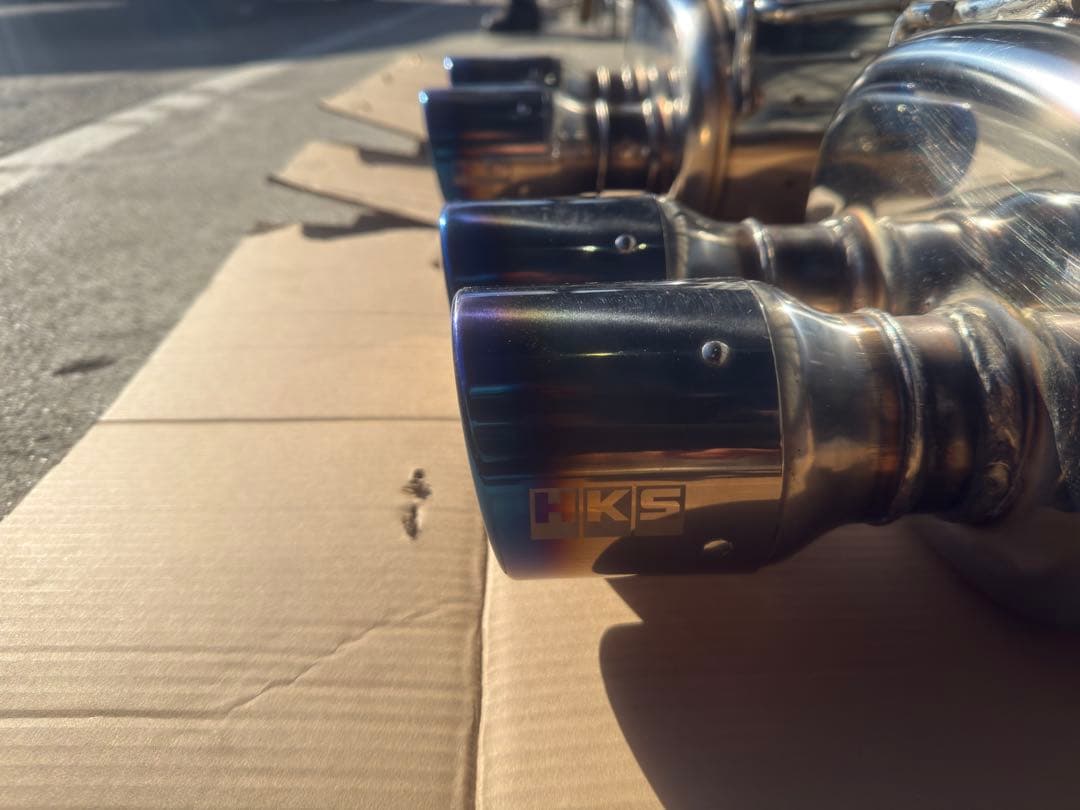 スバルWRX S4 VBH HKS マフラー　リーガマックスプレミアム　送料込