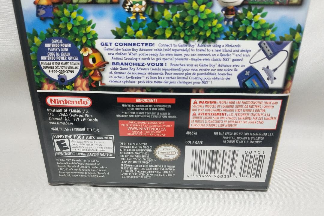 未開封 どうぶつの森 ANIMAL CROSSING ゲームキューブ