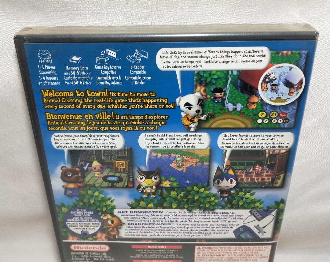 未開封 どうぶつの森 ANIMAL CROSSING ゲームキューブ