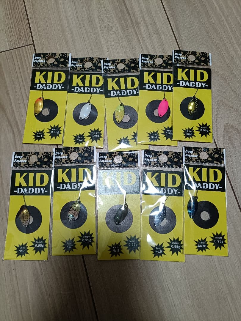 全色セット KID DADDY 0.95g キッド　ダディ　ディープパラドックス