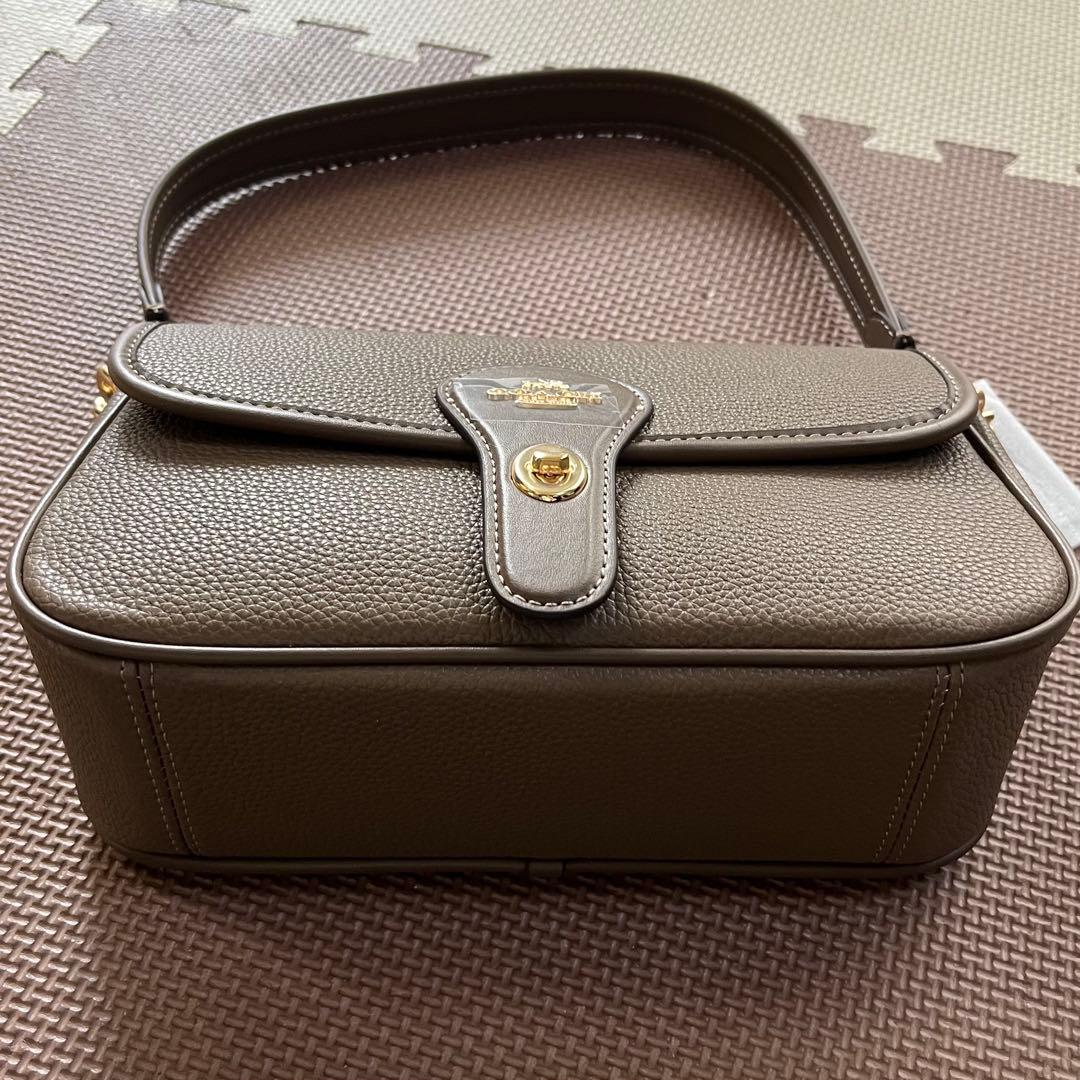 【訳アリ】コーチ Hadleyハドリー ショルダーバッグ ブラウン アウトレット