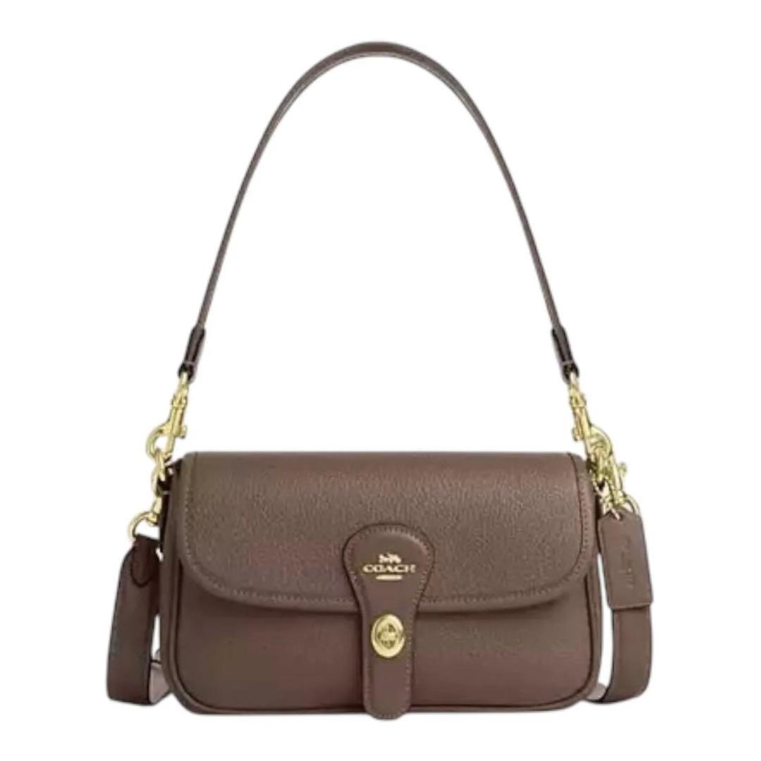 【訳アリ】コーチ Hadleyハドリー ショルダーバッグ ブラウン アウトレット