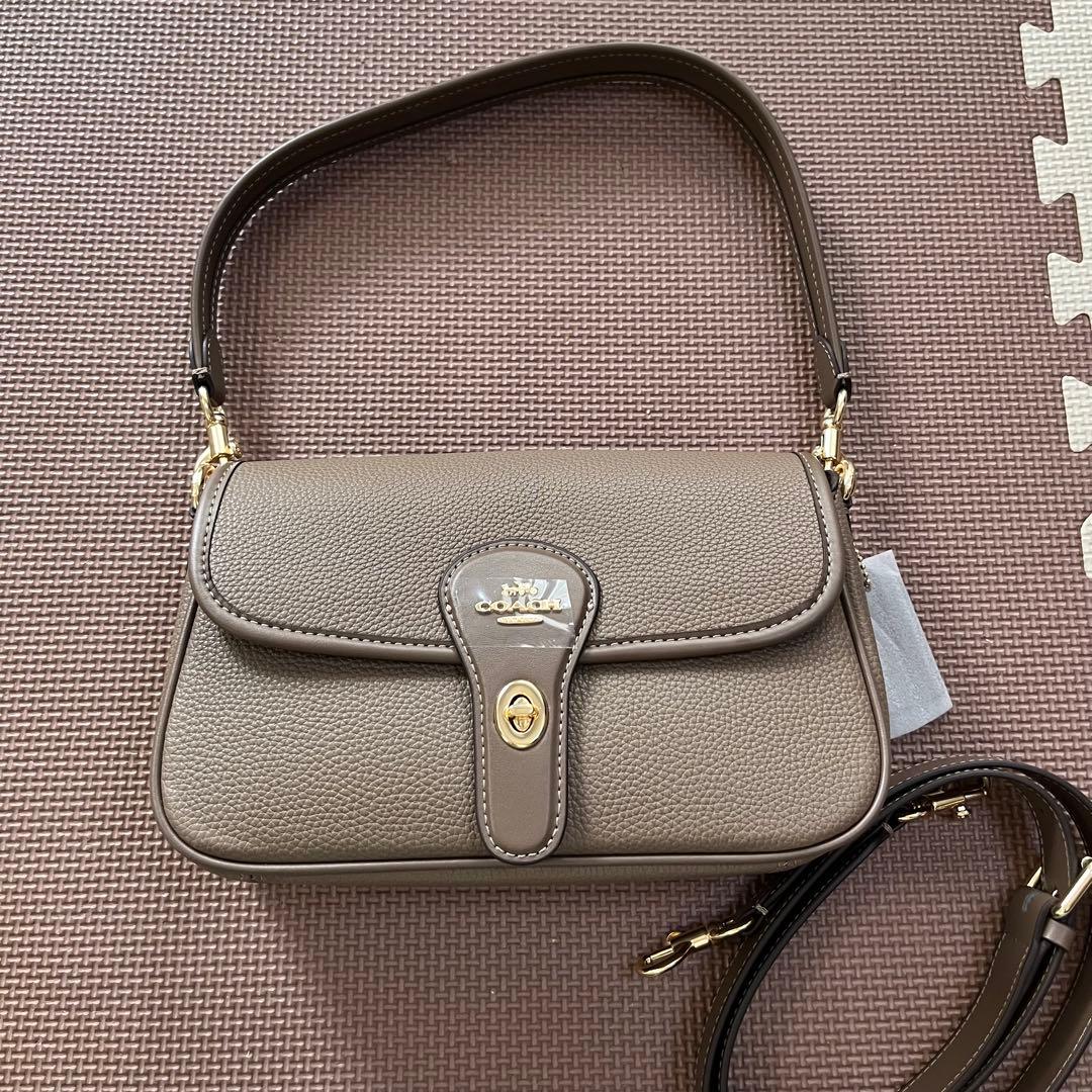 【訳アリ】コーチ Hadleyハドリー ショルダーバッグ ブラウン アウトレット