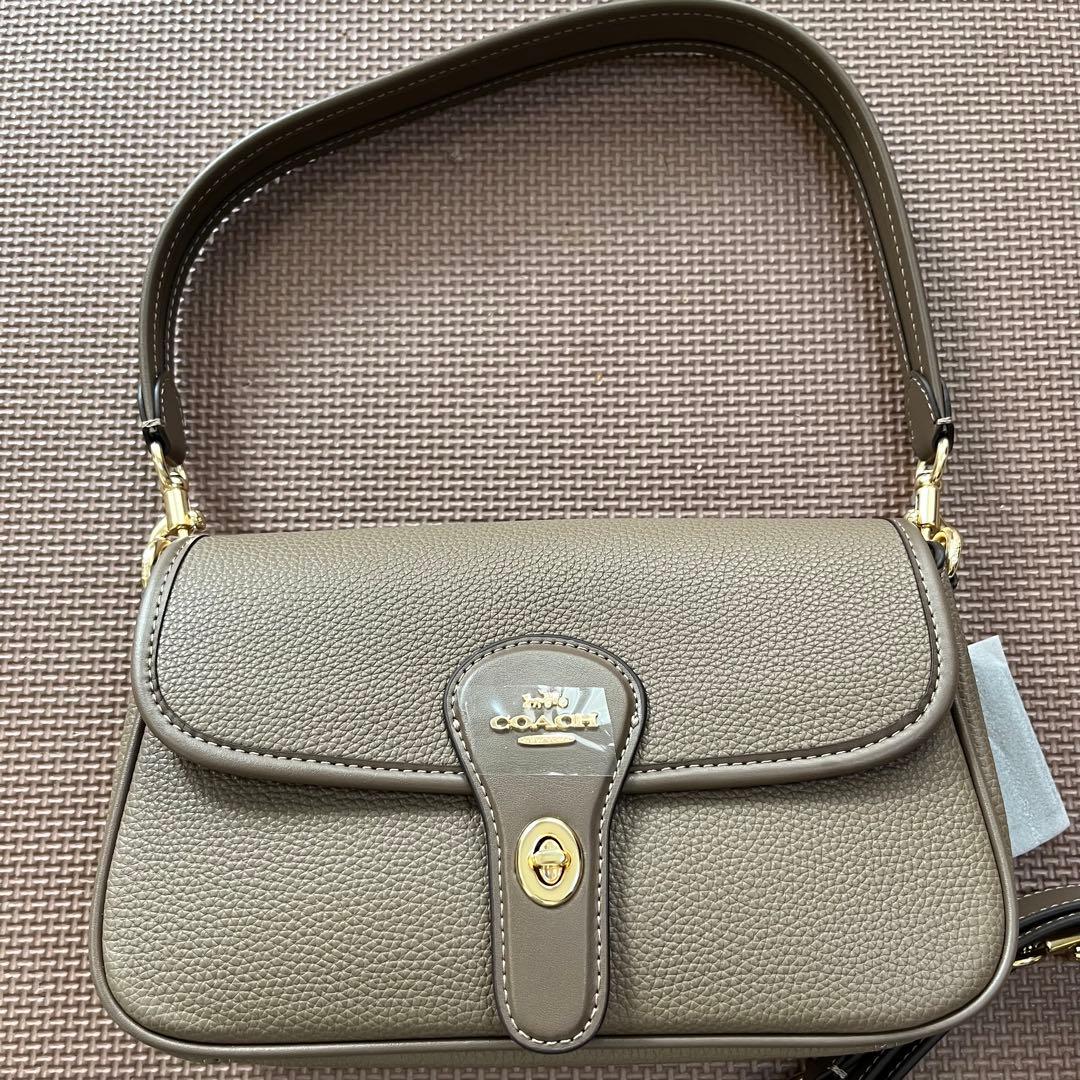 【訳アリ】コーチ Hadleyハドリー ショルダーバッグ ブラウン アウトレット